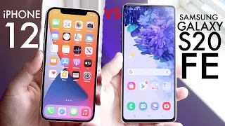 iPhone 12 Vs Samsung Galaxy S20 FE! Comparison Review