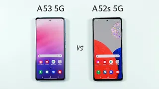 Samsung A53 5G vs Samsung A52s 5G | SPEED TEST