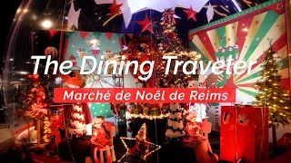 Tour of Reims, France Christmas Market - Marché de Noël de Reims