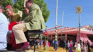 Real de la Feria de Abril de Sevilla 2024.... 4K.