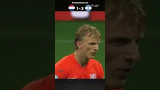 Netherlands VS Argentina ✨ WC 2014 Penalty Shoot-out #Shorts