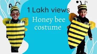 easy fancy dress for kids/honey bee costume/ diy fancy dress  #honeybeecostume #diyfancydress