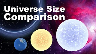 Universe Size Comparison 3D - your mind will collapse if you try to imagine this - 3D simulation