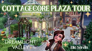 Cottagecore Town Plaza Tour 🌼 in Disney Dreamlight Valley