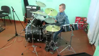 Waidmanns Heil - Rammstein - Drum Cover - Drummer Daniel Varfolomeyev 10 years