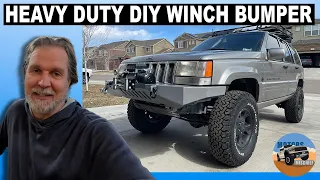 Project Jeep Grand Cherokee ZJ Custom Winch Bumper