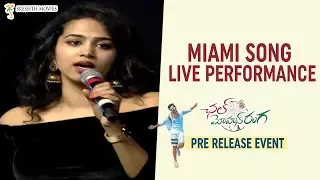 Miami Song LIVE Performance | Chal Mohan Ranga Pre Release Event | Nithiin | Megha Akash