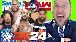 WWE 2K24 we played the FIRST week of GM MODE