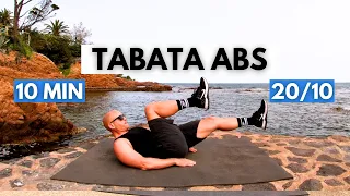 Tabata ABS 🔥 Workout 10Min / 20/10 / Interval training