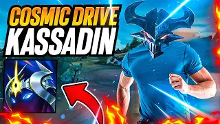KASSADIN IS TOO FAST WITH COSMIC DRIVE