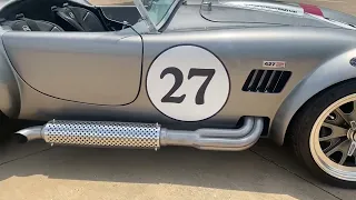 1965 Backdraft Racing Cobra RT4 - Walk Around & Test Drive