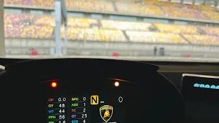 Shakedown Lap of Lamborghini SuperTrofeo Evo at SIC