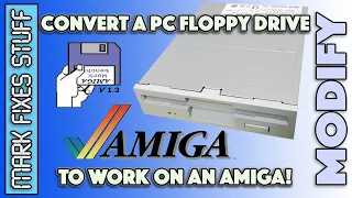 Use a PC Floppy drive on a Commodore Amiga!