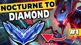 Nocturne Unranked to Diamond #1 - Nocturne Jungle Gameplay Guide | Season 13 Nocturne Gameplay