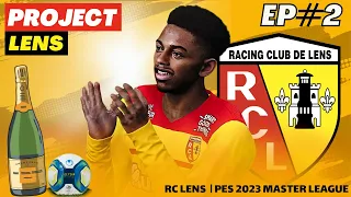 🍾 CHAMPAGNE FOOTBALL! - PES 2023 Ultra Realism Mods RC Lens Master League - EP#2