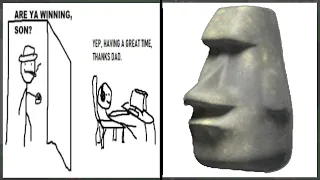 How to get MOAI and ARE YA WINNING SON? in Find the Memes for Roblox