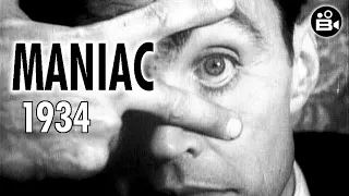 Maniac - 1934 (aka Sex Maniac) - Exploitation, Cult Classic, Mad Scientist, Classic Horror