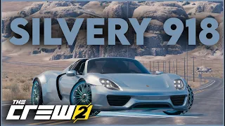 The Crew 2 - Customizing The Porsche 918 Silvery Edition !