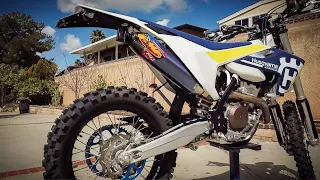 FMF 4.1 Titanium/Carbon Fiber Pipe Unboxing & Install