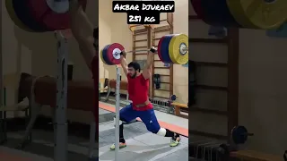 Ilya Ilyin vs Akbar Djuraev vs Ruslan Nurudinov / 250 kg  jerk from rack #weightlifting  #crossfit