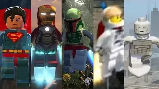 ALL Flying Characters in Lego Videogames (100,000 subscriber special) PART 1