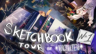 обзор на скетчбуки ♥︎☆♥︎ sketchbook tour