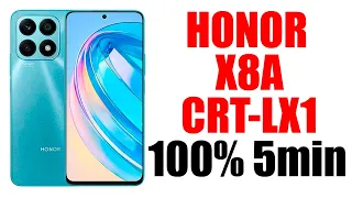 HONOR X8A FRP google accound CRT-LX1 FRP Google  accound 100% 5-min Google Account ochish With PC