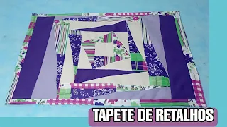 TAPETE DE RETALHOS!!! Reaproveitando Retalhos 💞💖