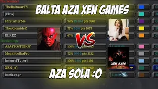 TheBaltazarTv VS A3A4TOSTOBOY + XEN_AZES | Развал кабин в лучших традициях, Сап + Кор гейминг