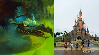 [4K] Dragon's Lair Underneath Sleeping Beauty Castle - Disneyland Paris - La Tanière du Dragon