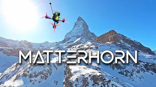 Diving the Matterhorn in FPV Drone 4K 👊😎 | FloFPV