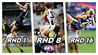 THE BEST AFL MARK FROM EACH ROUND IN 2022 (SO FAR)