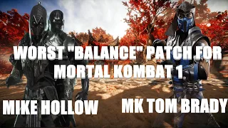 MK1's new "balance" patch is terrible discussion with Mike Hollow