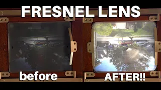 Fresnel Lens on 4x5 Large Format Camera | BEFORE AND AFTER!