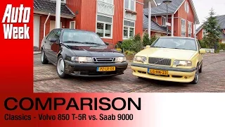 Classics Dubbeltest Volvo T5R vs Saab 9000