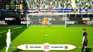 Barcelona VS Real Madrid - Penalty Shootout [PES 2023]