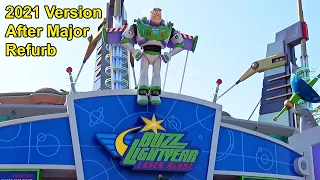 Buzz Lightyear Laser Blast Full POV Ride at Disneyland Paris - June 2021 After Major Refurbishment