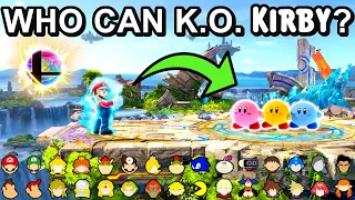 Who Can K.O. THREE Kirby's With A Final Smash ? - Super Smash Bros. Ultimate