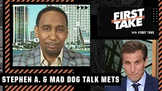 🙄 Stephen A. rolls his eyes over Mad Dog Russo's 'LAUGHABLE' take on the New York Mets | First Take