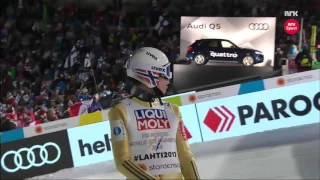 [HD] Johann Andre Forfang 138m NEW HILL RECORD Lahti 2017