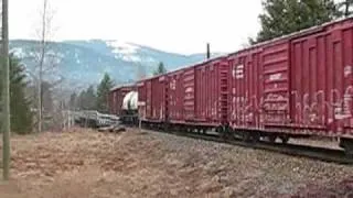 CP Rail Train from Nelson to Trail