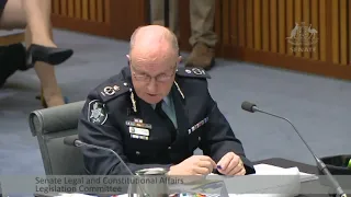 Australian Federal Police grilled on misleading the Senate