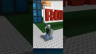 Roblox 2021 Vs 2006 #shorts#roblox#evolution