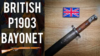12 inches of British steel, P1903 bayonet