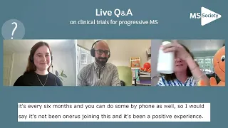 Live Q&A - Clinical Trials for Progressive MS