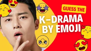 Guess the K-DRAMA by EMOJI😍 | K-DRAMA GAME