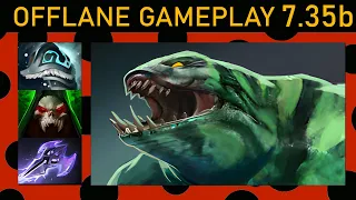 ✨Tidehunter 89% Kill participation! Offlane Gameplay 7.35b - Dota 2 Top MMR