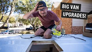 We made BIG van upgrades after 3+ years of VAN LIFE! 🚐