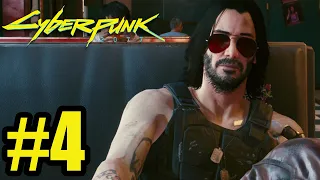Cyberpunk 2077 Gameplay Walkthrough Part 4 -  Keanu Reeves ( Xbox Series X)