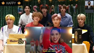 BTS reacciona a Ariana Grande - thank u, next (Lyrics + Español) Video Official🐧